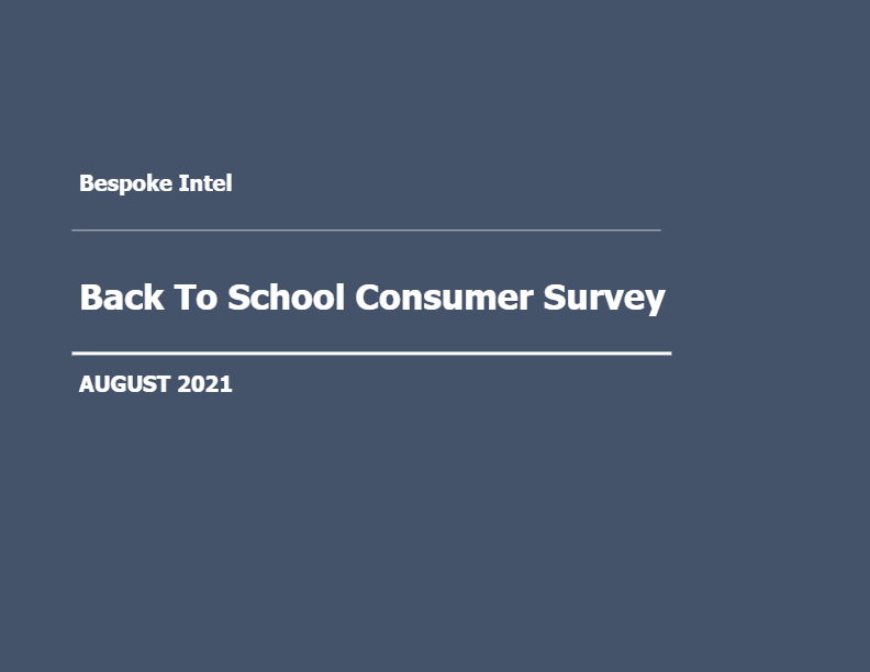 Back to School Survey (Ad-Hoc)
