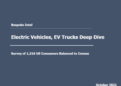 Electric Vehicles and Trucks Deep Dive (Quarterly)