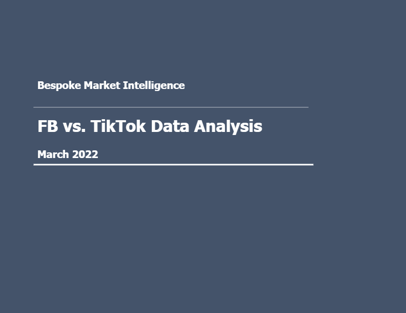 Bespoke – FB vs. TikTok Quant and Qual Analysis