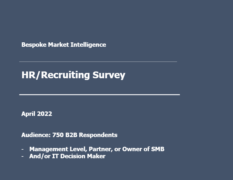 HR Recruiting, Freelance Marketplaces – HR Visibility Survey