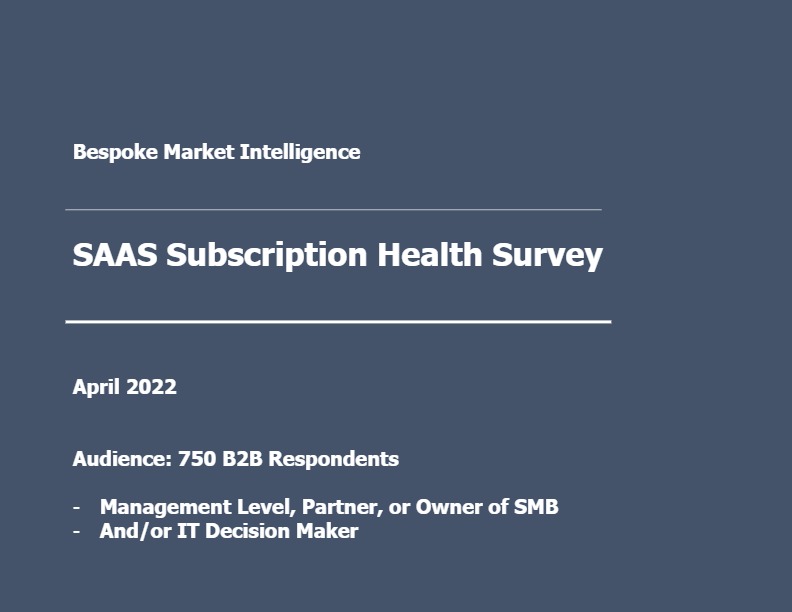 (SAAS and Business Services) IT Decision Maker Survey