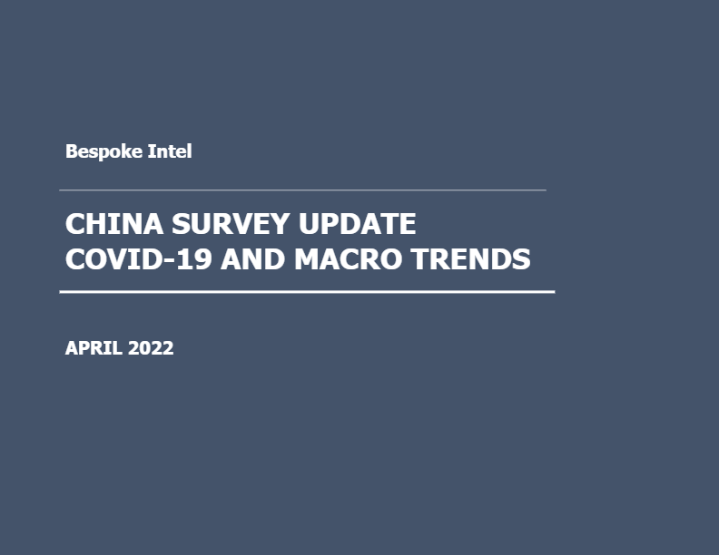 Bespoke – China Covid, Macro, Autos, and Food Delivery – April Update
