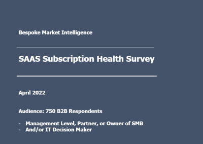 Bespoke – SAAS Subscription Survey