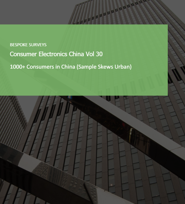 Bespoke – Consumer Electronics China Vol 30