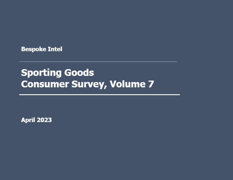 Bespoke – Sporting Goods Survey, Vol 7