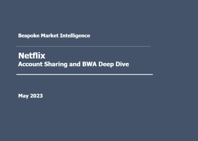 Bespoke – NFLX Account Sharing and BWA Deep Dive (Vol 2)