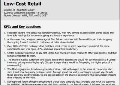 Bespoke – Low Cost Retailers, Vol 32